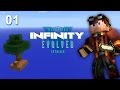 Индустриальный майнкрафт Skyblock - прохождение карты с модами FTB Infinity Evolved Skyblock