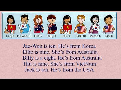 Tiếng Anh - Lớp 4: Tuần 4: Unit 1 - Lesson 3: Country