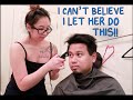 LETTING MY FIANCEE CUT MY HAIR!! QUARANTINE VLOG!