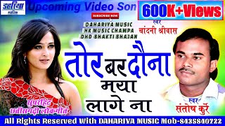 संतोष कुर्रे-Cg Song-Tor Bar Dauna Maya Lage Na | Cg Superhit Lokgeet Songs | Dahariya Music |