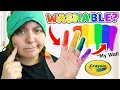 How Washable is Crayola off Everything? I Try ALL Markers, Crayons & Paint