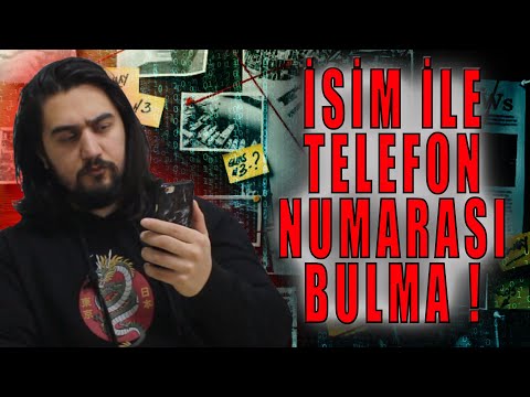 İsim ile Telefon Numarası Bulma ! | Telefon Numarasının Kimin Olduğunu Bulma !