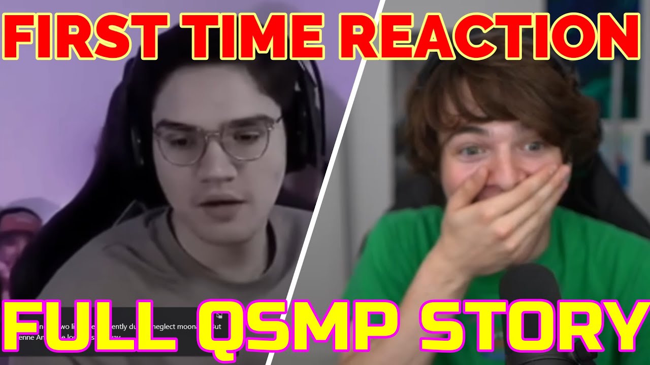 TUBBO FIRST TIME REACTION to FULL QSMP Story on QSMP Minecraft