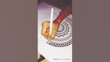 Mandala art timelapse 