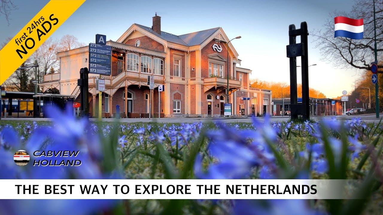 🇳🇱 Excitement on the Cutest Dutch Railway Line: Baarn - Utrecht: Cabview 2025