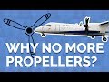 Why are propeller planes so rare?