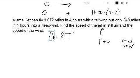 Solve Uniform Motion Applications