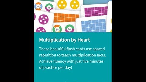 Multiplication Game - Multiplication By Heart - A FREE Mathigon Activity (Part 1)