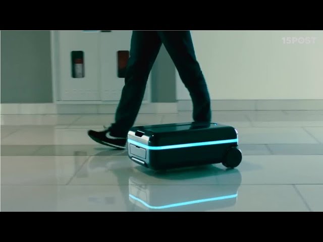 Una maleta inteligente que sigue a donde - 15 POST - YouTube