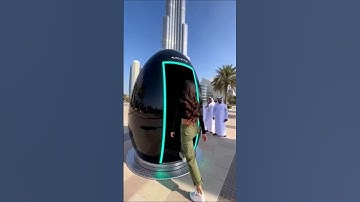 Dubai’s AI Pod Changes Your Outfit in Seconds 😱 | Future Technology