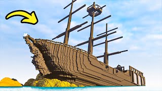 Lego Pirate Ship Crashes (sink) | Teardown