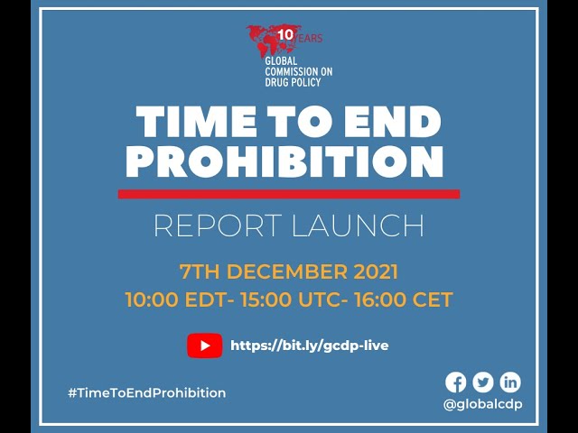 Time To End Prohibition- -  Commissioner Ruth Dreifuss