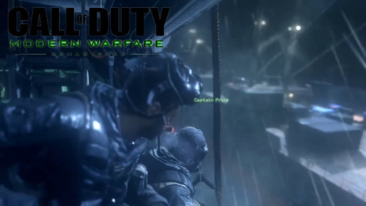 CALL OF DUTY 4 MODERN WARFARE (2007) REMASTERED Gameplay Walkthrough ...