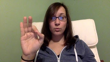 Video 12 - Lexicalized Signs