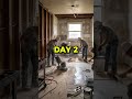 Rotting Kitchen to Black EPOXY Makeover 🤯 #ASMR #Epoxy #timelapse