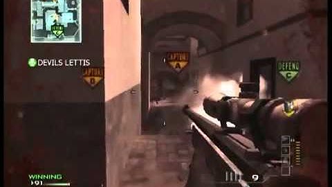 MW3 WII "EPIC NO-SCOPE COLLAT /L118A" by IRazorCat
