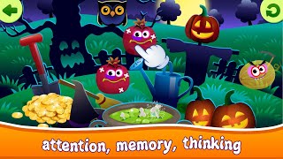 Halloween Kids Toddlers Games by Funny Food: Kids Learning Games screenshot 5