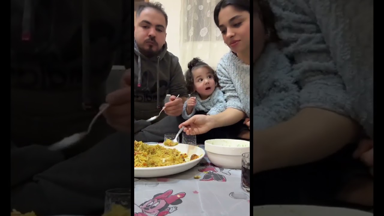 باسل وزيلان أطيب شىء الاكل 