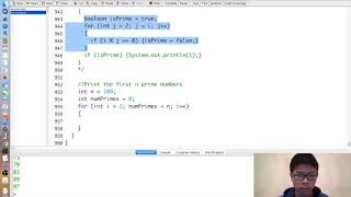 Level 1 Lesson 3 Part 4 Finding prime numbers (an application of loops)