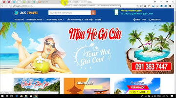 Hướng dẫn thiết kế và cài đặt website du lịch chuẩn mobile