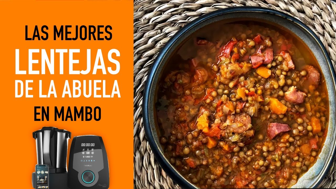 🔴 LENTEJAS de la ABUELA en ROBOT MAMBO 😍 La mejor receta