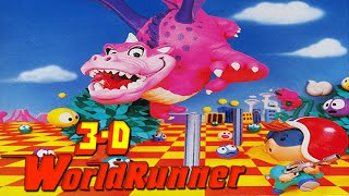 NES Hidden Gems: 3-D WORLD RUNNER (Nintendo Entertainment System Review) Resimi