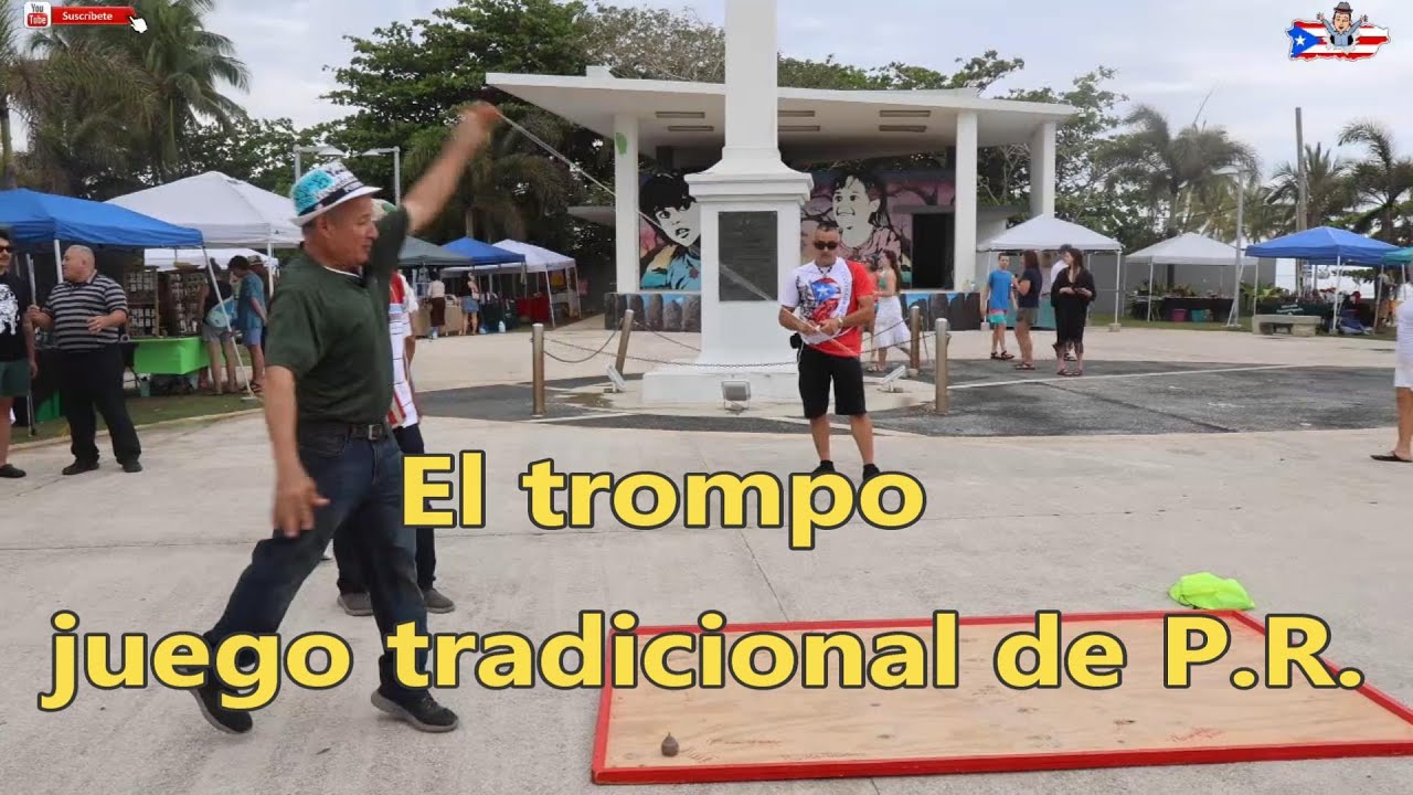 Juegos Tradicionales De Puerto Rico El Trompo, El Juego Que Marcó A