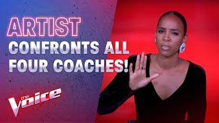 Playoffs: Artist Confronts Coaches During Intense Showdown | The Voice Australia 2020