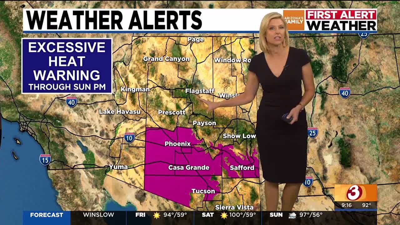 Excessive Heat Warning to continue in southern Arizona this weekend ...
