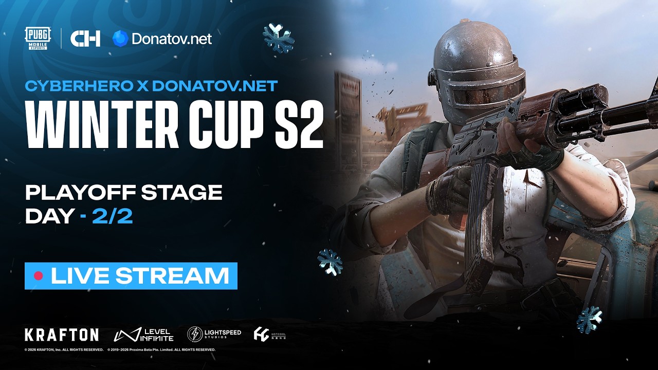 DONATOV.NЕT X CYBERHERO WINTER CUP S2 : Playoff Stage - Day 2