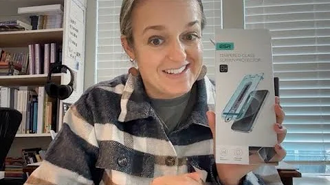 ESR Tempered Glass Screen Protector for iPhone 16 Pro Max, 9H Hardness, Military Grade Shatterproof