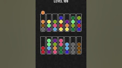Ball Sort Puzzle Walkthrough Gameplay - Level 109