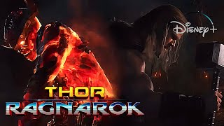 Thor Ragnarok Thor Vs Surtur - Fight Scene Disney 2017