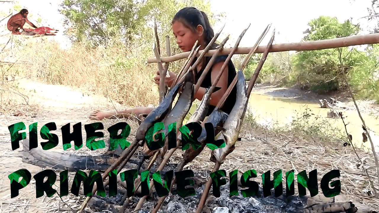 Fisher Girl / Pesca Primitiva / Primitive Fishing: Sensational