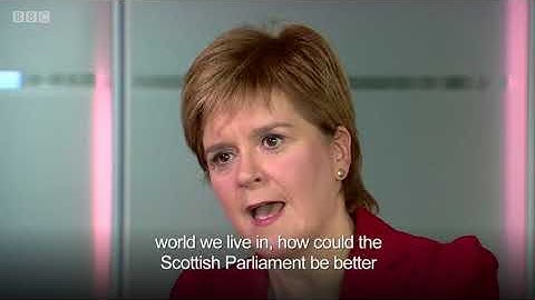 Nicola Sturgeon says lets 