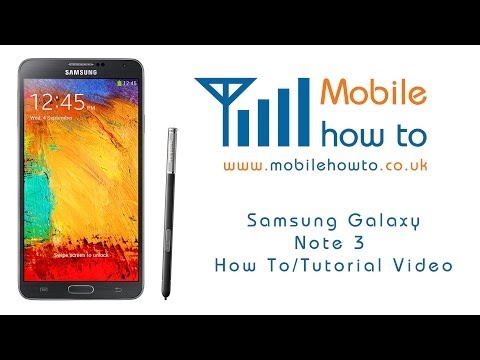 How To Change The Screen Rotation -  Samsung Galaxy Note 3