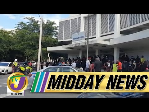 Jamaican Cops Protesting | More From One Don Trial | TVJ Midday