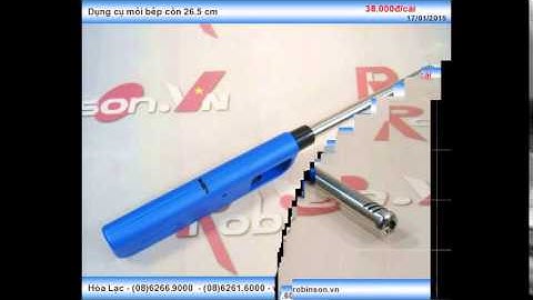 Quẹt lửa mồi cồn