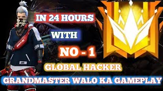 Global Player Hacker Leka Khelte hai || Grandmaster Player Vi hack karke rank push kar Raha he ||
