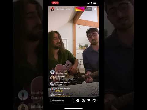 Noah Kahan - IG Live with Simon - New Perspective - July 5, 2022