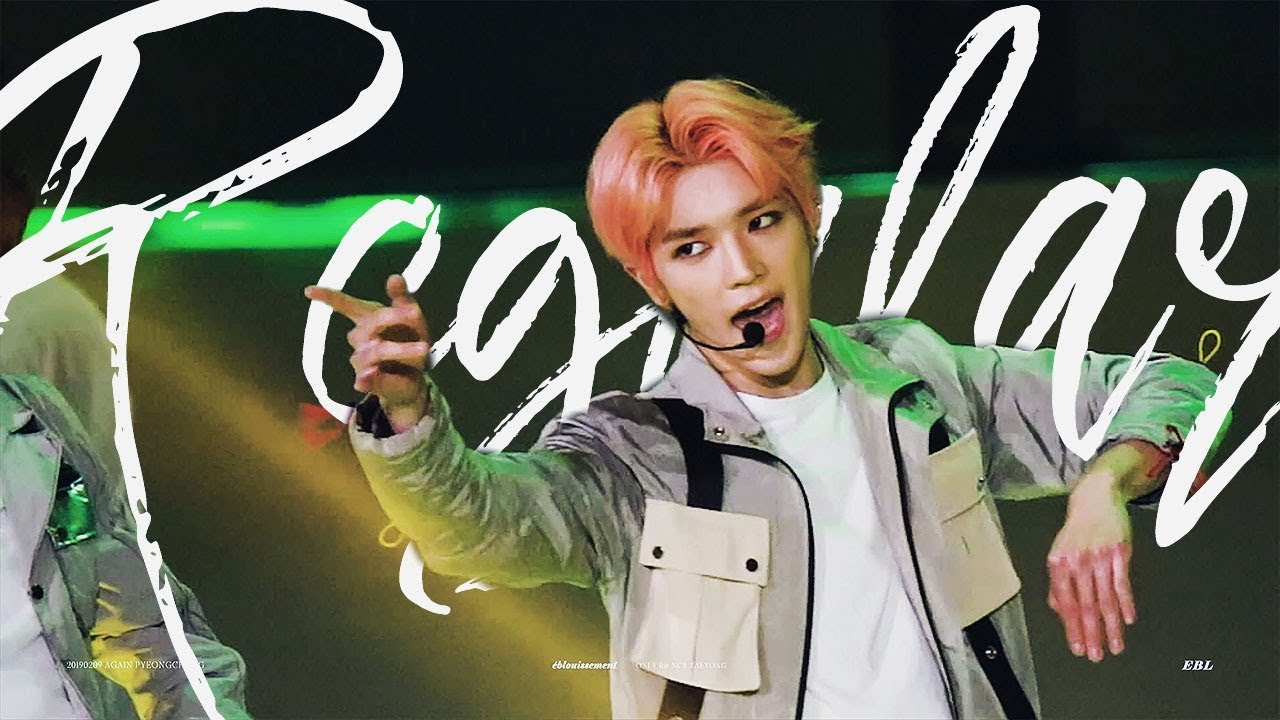 190209 Regular TAEYONG focus fancam 태용 직캠 (4K)