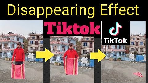 How to make disappearing effect in kinemaster | disappearing effect in tiktok