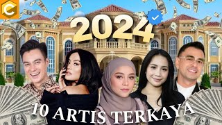 10 Artis Terkaya di Indonesia di Tahun 2024