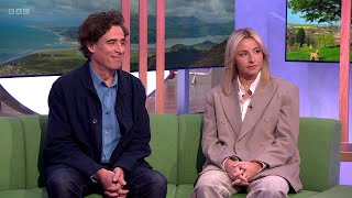 Leah Williamson (England Lionesses Captain), Stephen Mangan On The One Show 25 04 2024