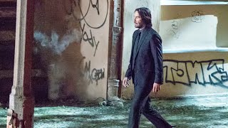 Keanu Reeves John Wick: Chapter 4 Filming Footage!!! July 7th, 2021