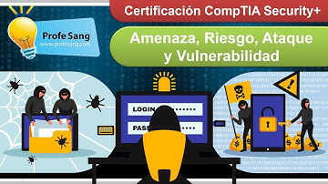 Amenaza, Riesgo, Ataque y Vulnerabilidad (Video 2 del Curso CompTIA Security+ Módulo 1)