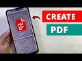 Create PDF Files on Samsung Mobile Without Apps 📱