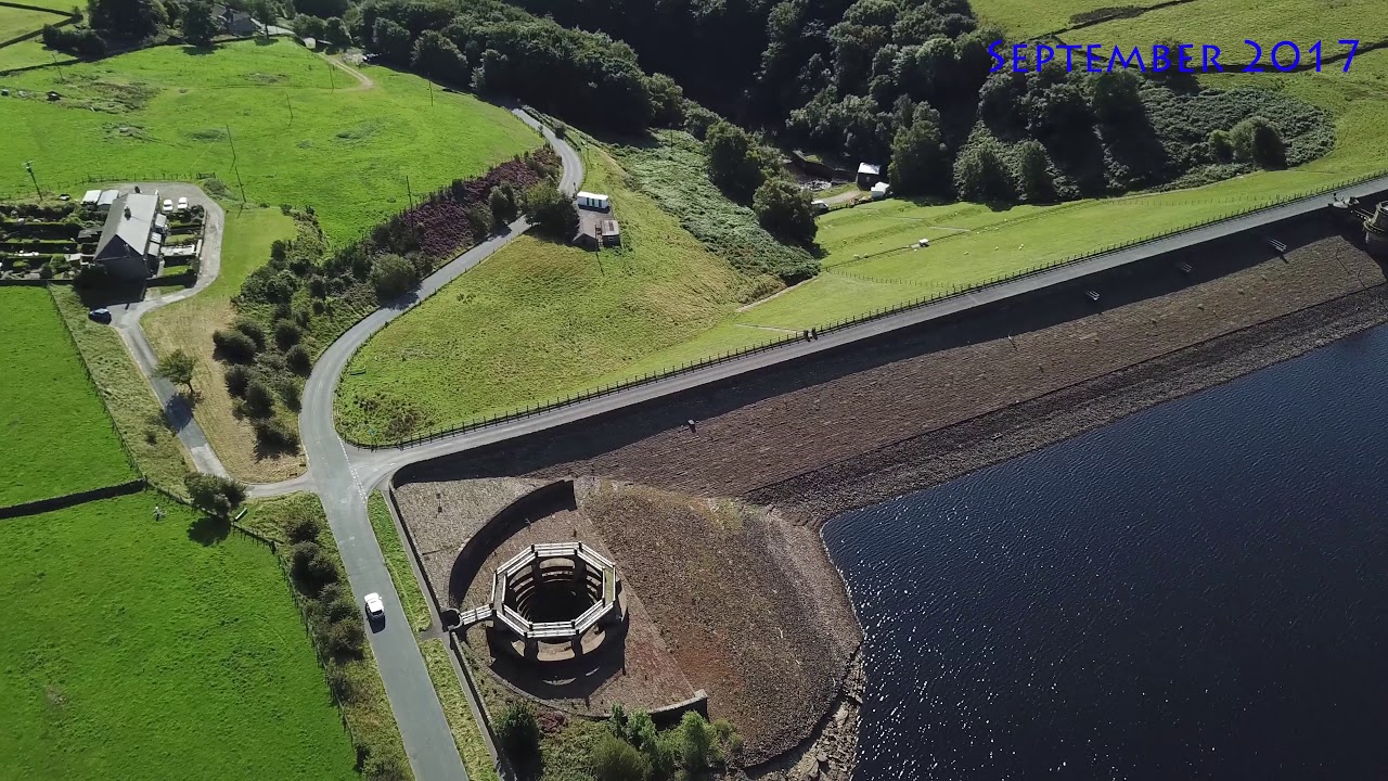 watershed Digely Reservoir Water Level Comparison 2017 to 2018