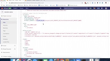 GitLab as a Terraform state backend with locking (Alpha)