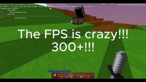 Running minetest on my new laptop!